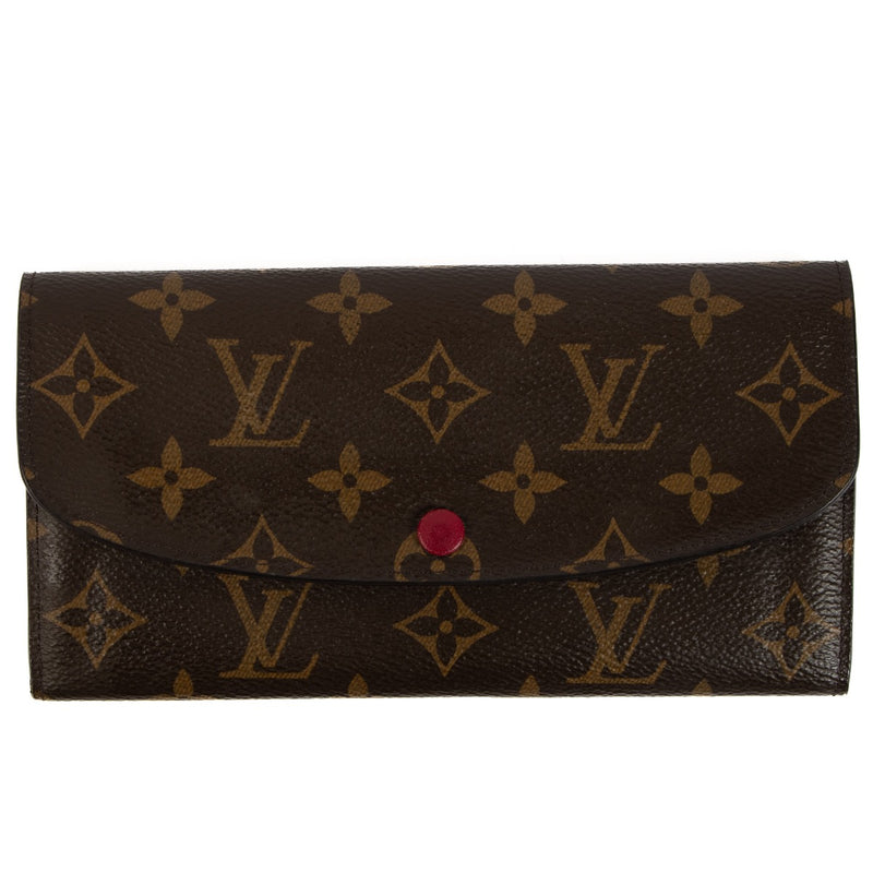 Shop safe online at Labellov in Antwerp, Brussels and Knokke this 100% authentic second hand Louis Vuitton Monogram Canvas Emilie Wallet