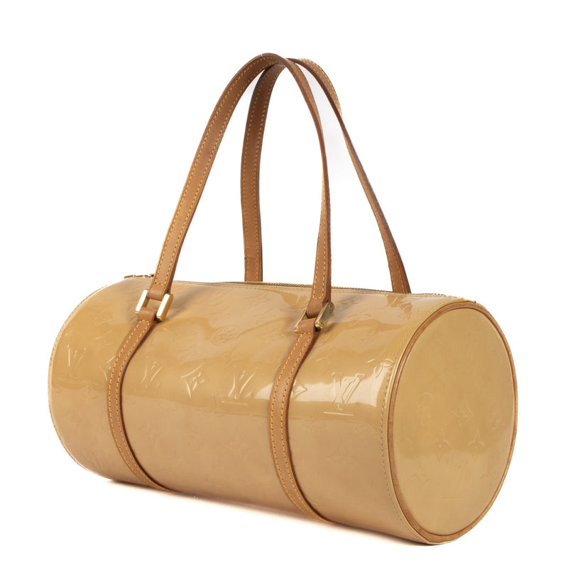 Shop authentic second hand Louis Vuitton Beige Monogram Vernis Papillon Bag on Labellov.com