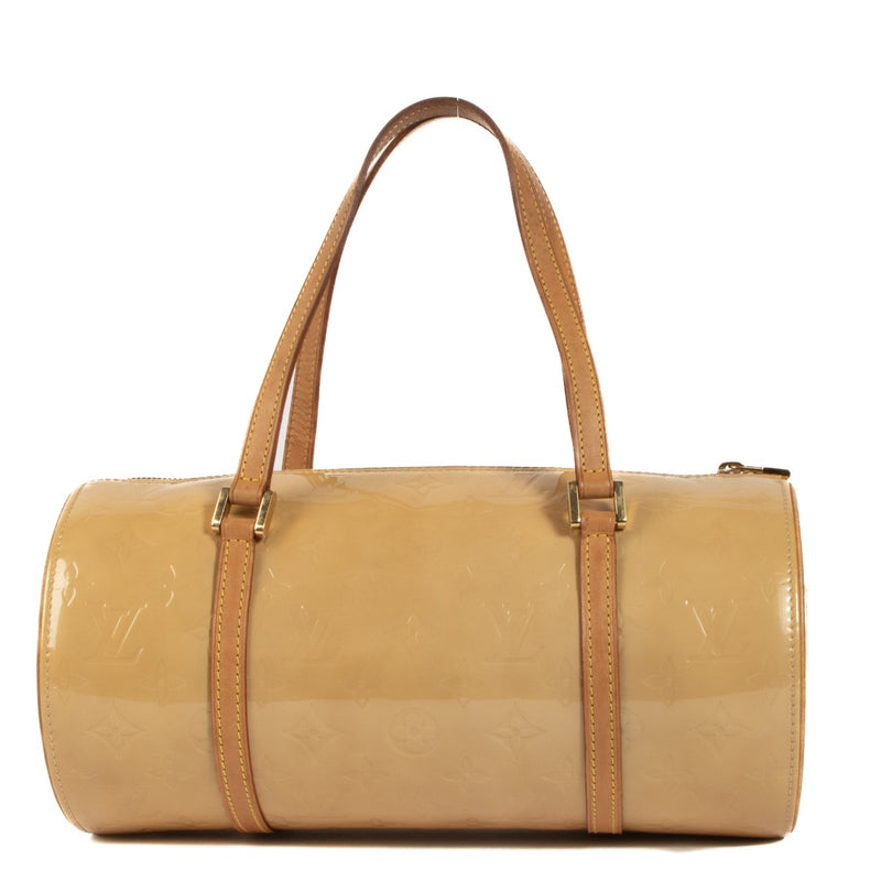 Shop authentic second hand Louis Vuitton Beige Monogram Vernis Papillon Bag on Labellov.com