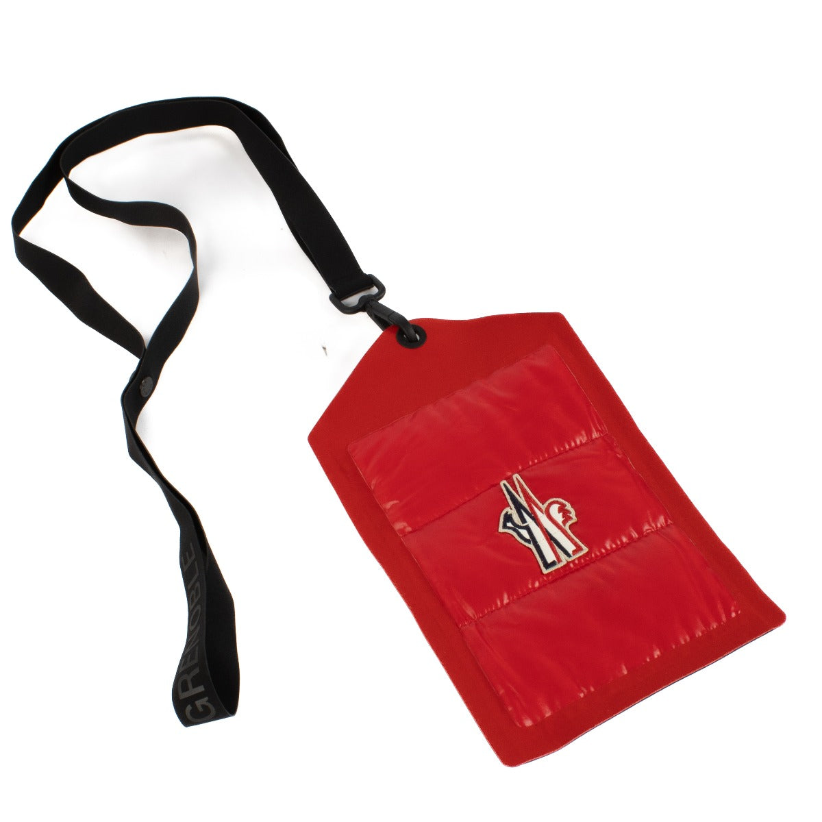 Shop 100% authentic Moncler Red Phone Pouch at Labellov.com.