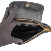 Shop 100% authentic second-hand Prada Black Nylon Saffiano Chain Bag on Labellov.com
