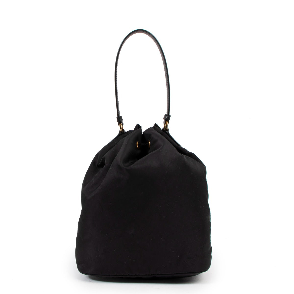Prada Zwarte Duet Re-Nylon Emmer Tas