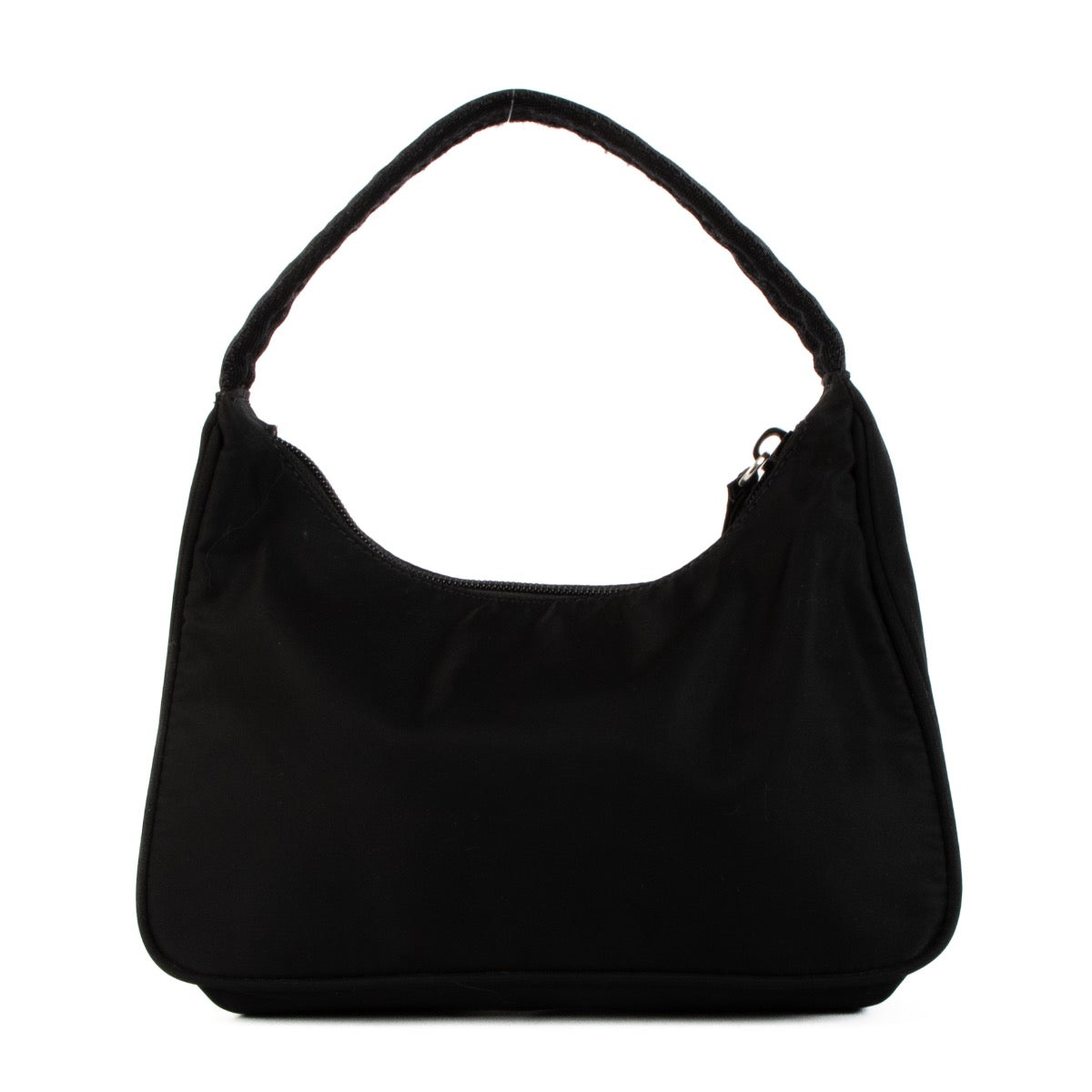 Shop safe online at Labellov in Antwerp, Brussels and Knokke this 100% authentic second hand Prada Black Nylon Mini Bag
