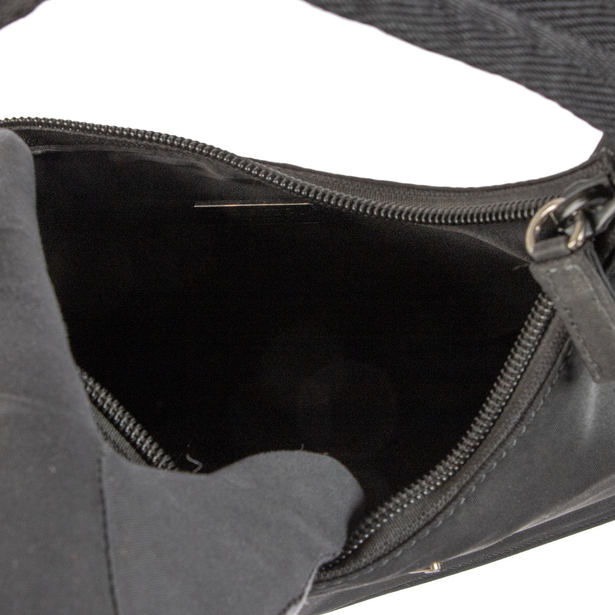 Shop safe online at Labellov in Antwerp, Brussels and Knokke this 100% authentic second hand Prada Black Nylon Mini Bag