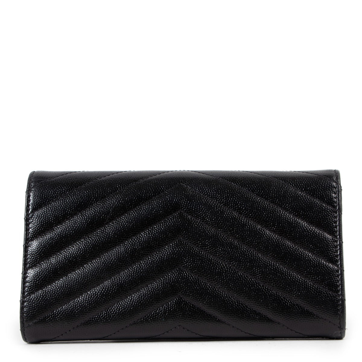 Saint Laurent Cassandre Matelassé Large Flap Wallet