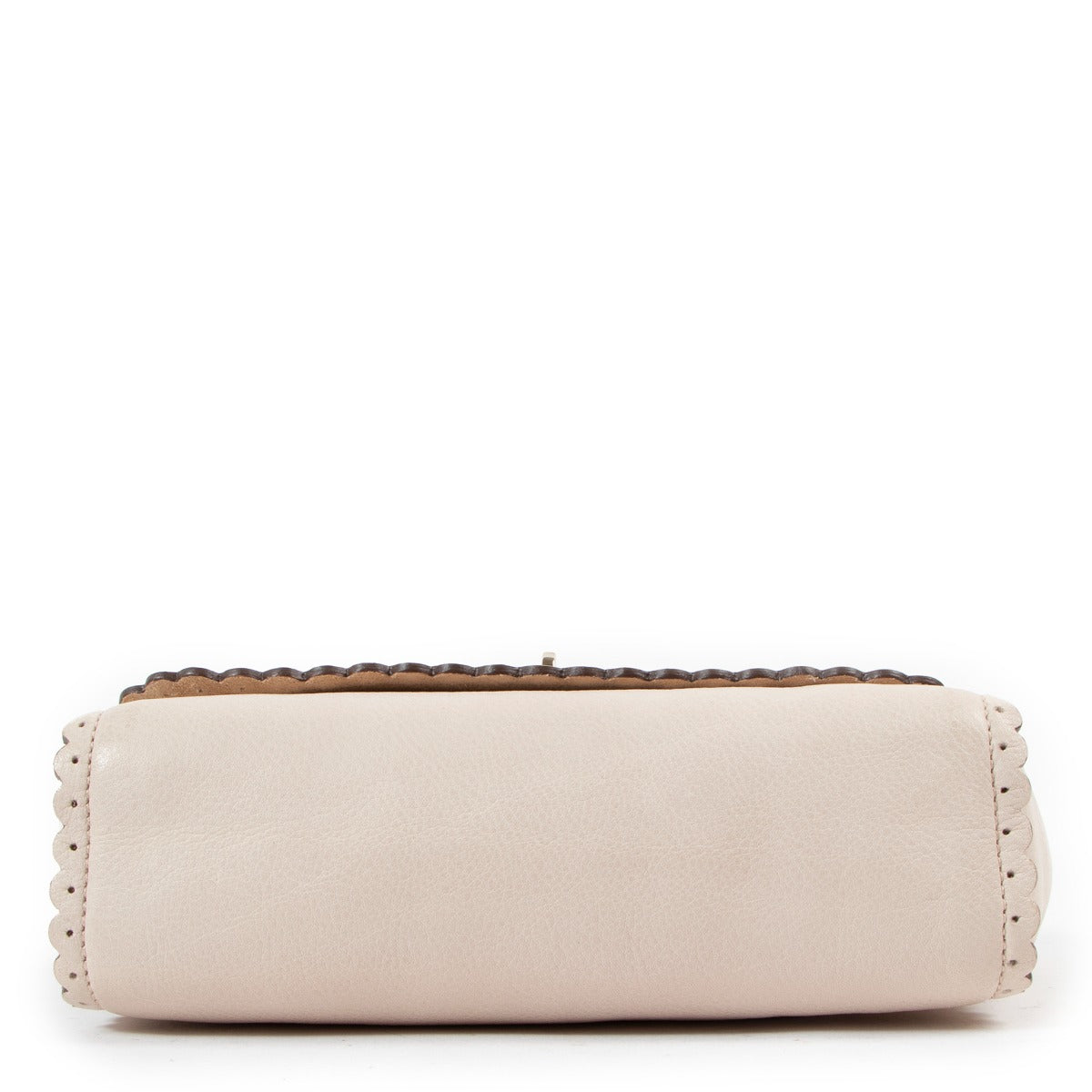 Mulberry Chalk Cookie Lily Pebbled Leather Bag