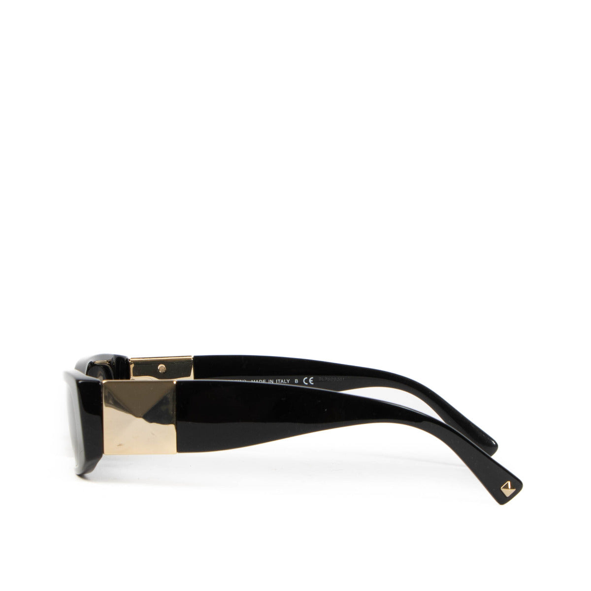 Valentino Black Roman Stud Sunglasses