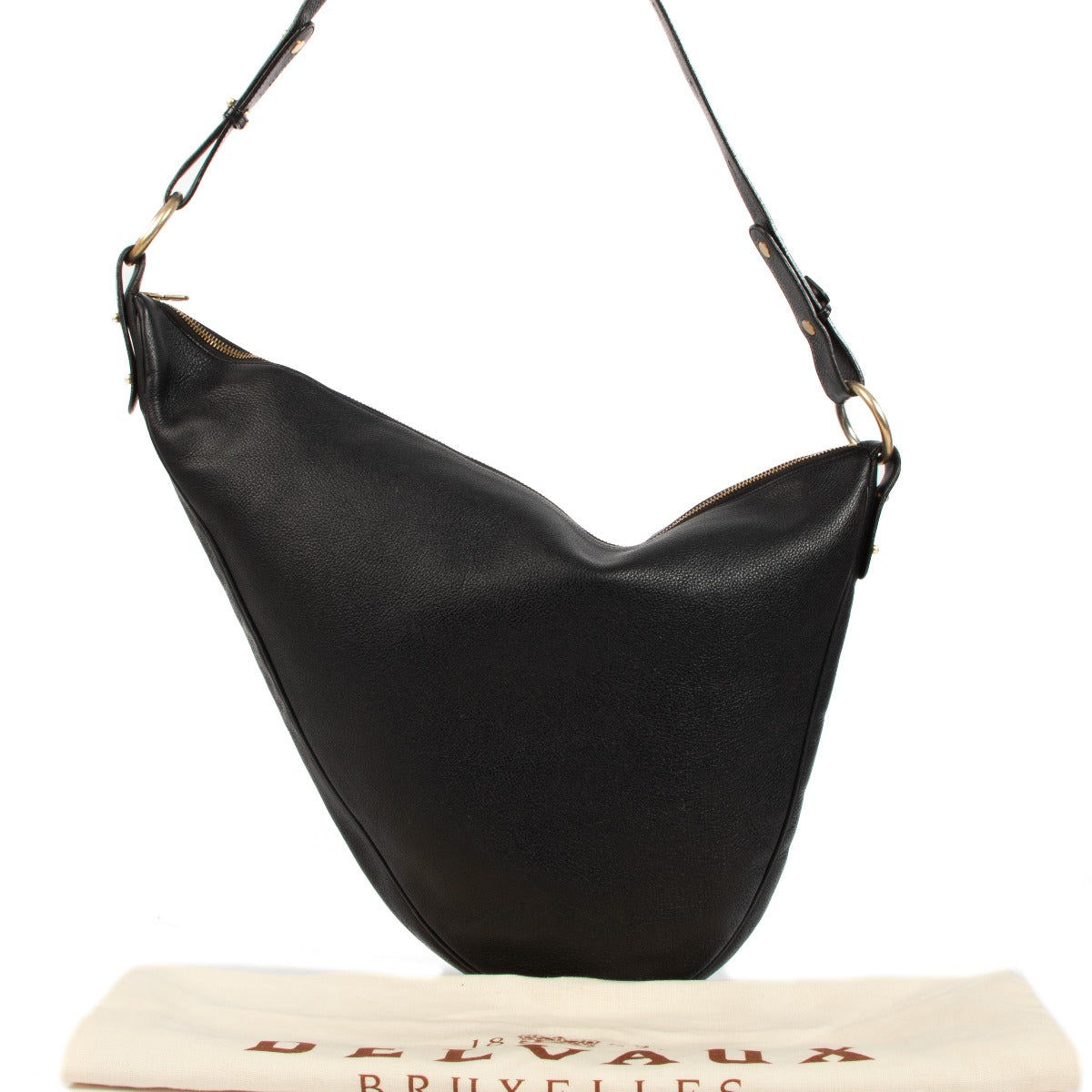 Delvaux Black Tentation GM Crossbody Bag