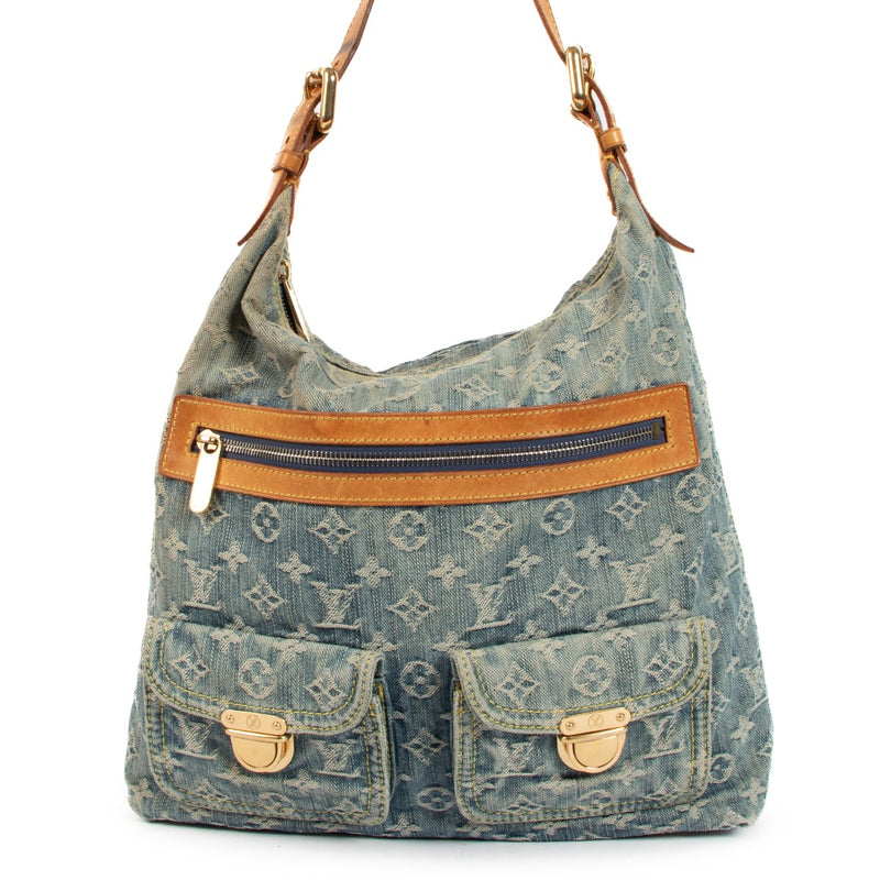 Louis Vuitton Monogram Denim Baggy GM