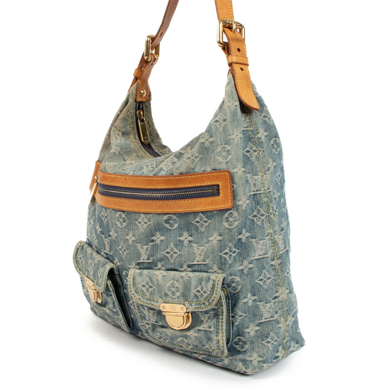 shop authentic second hand Louis Vuitton Monogram Denim Baggy GM on Labellov.com