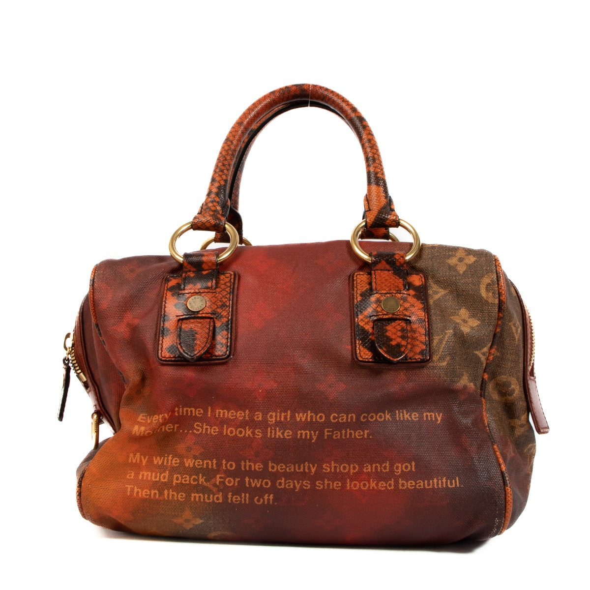 Louis Vuitton S/S 08 Richard Prince Mancrazy Jokes