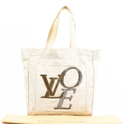 Louis Vuitton Beige Canvas That's Love Shoulder Bag