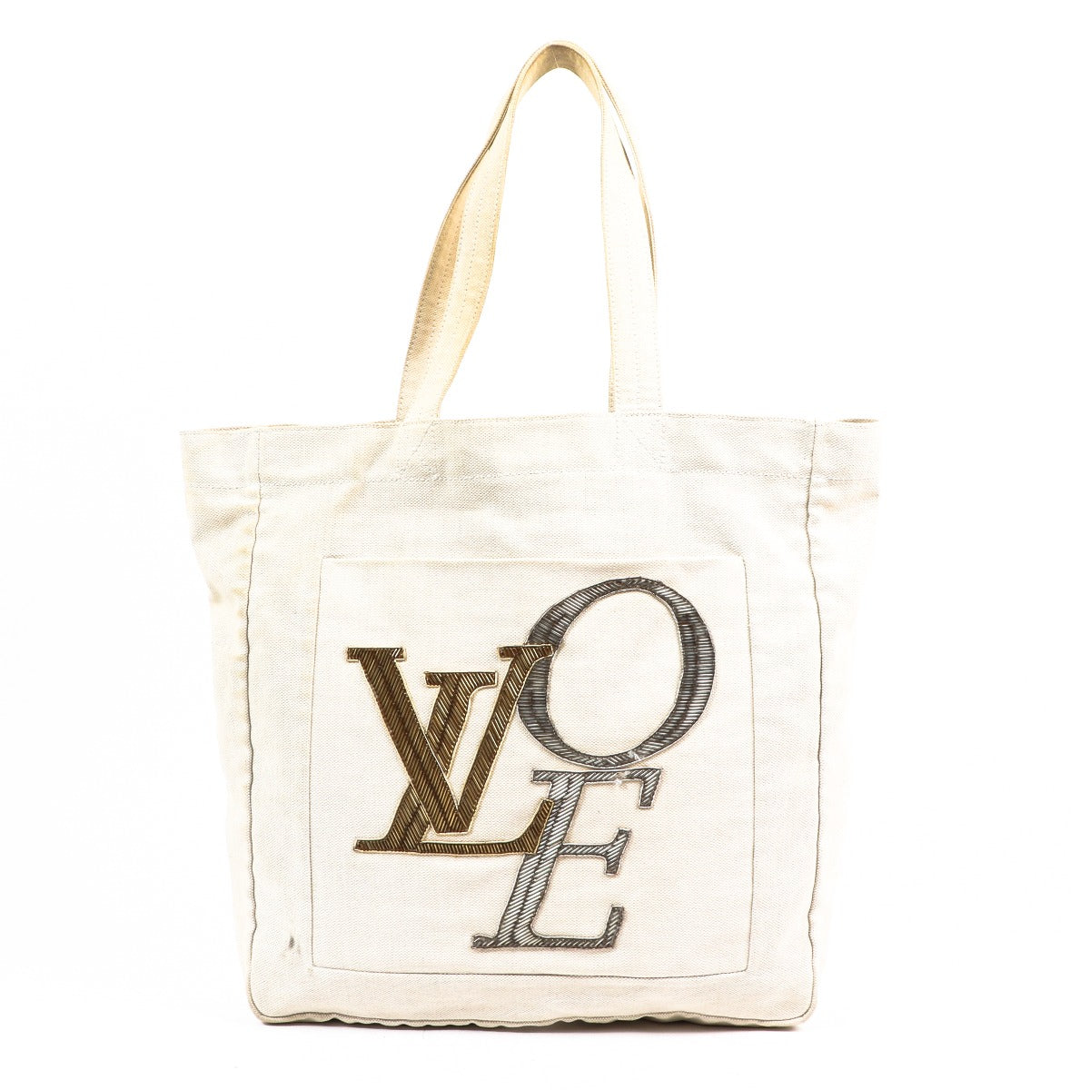 Louis Vuitton Beige Canvas That's Love Shoulder Bag