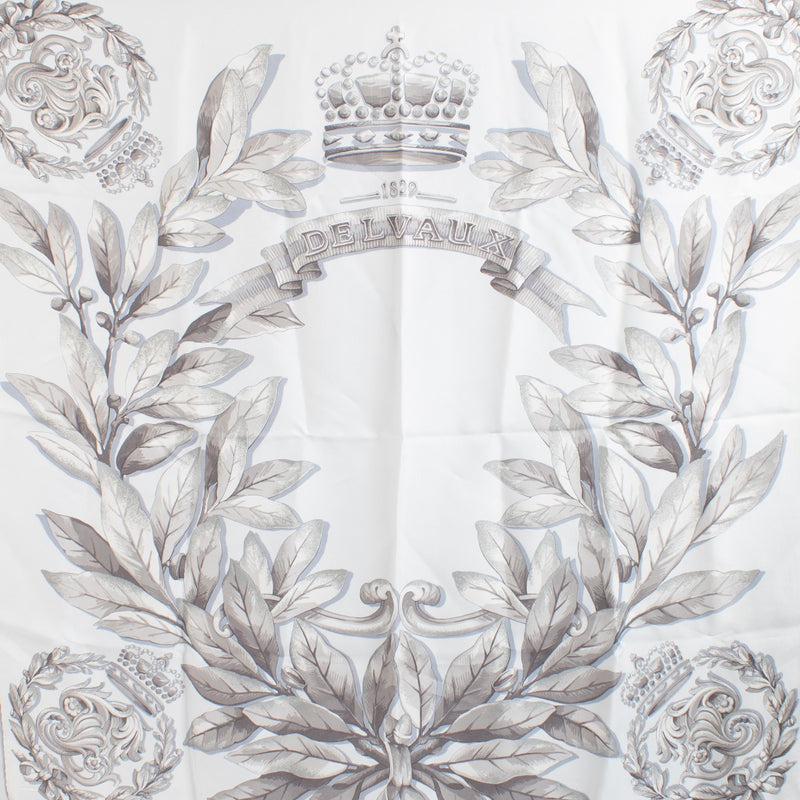 Delvaux Couronne 90 Silk Scarf