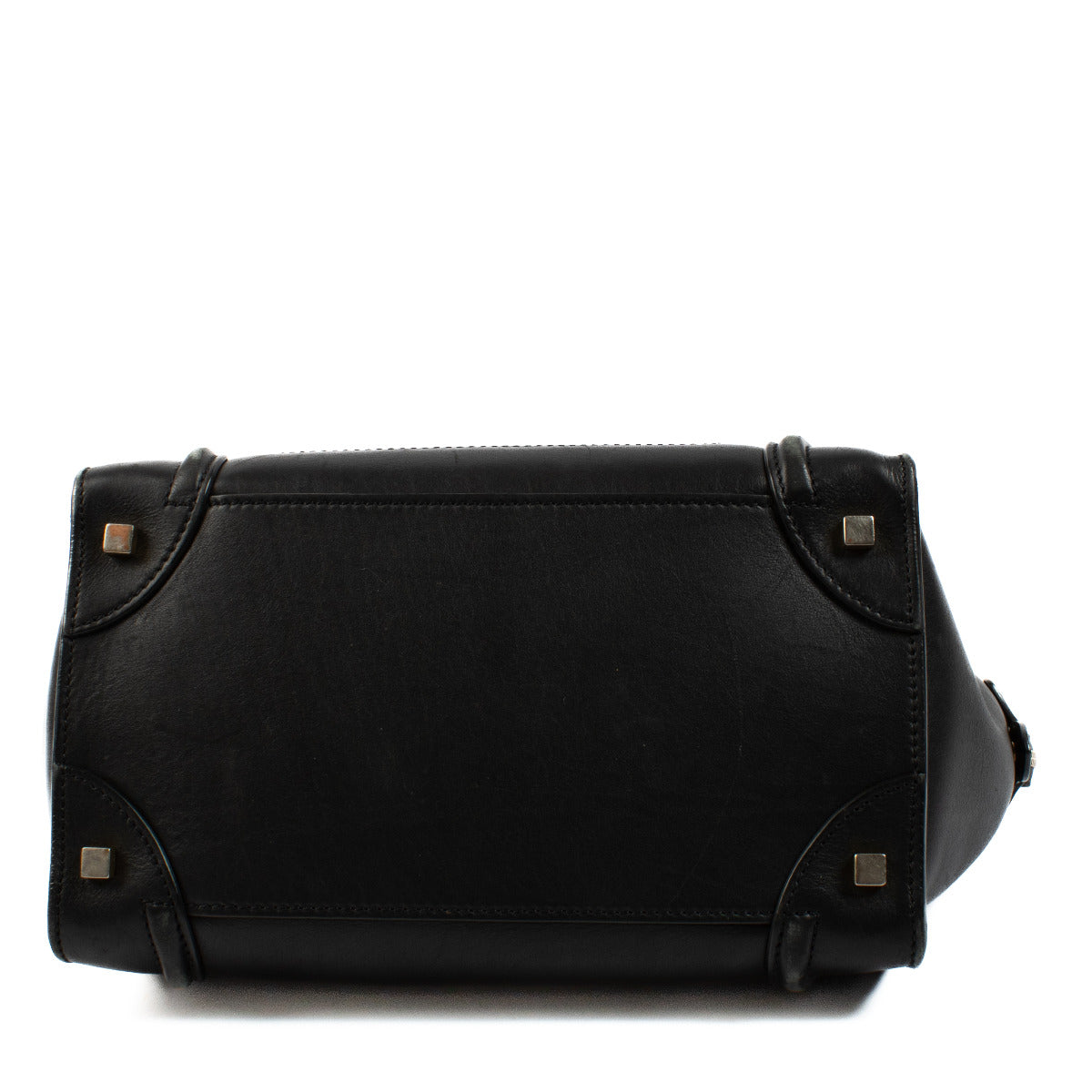 Celine Black Medium Luggage Top Handle Bag