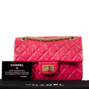 Chanel Mini 2.55 Fuchsia Reissue Flap Bag