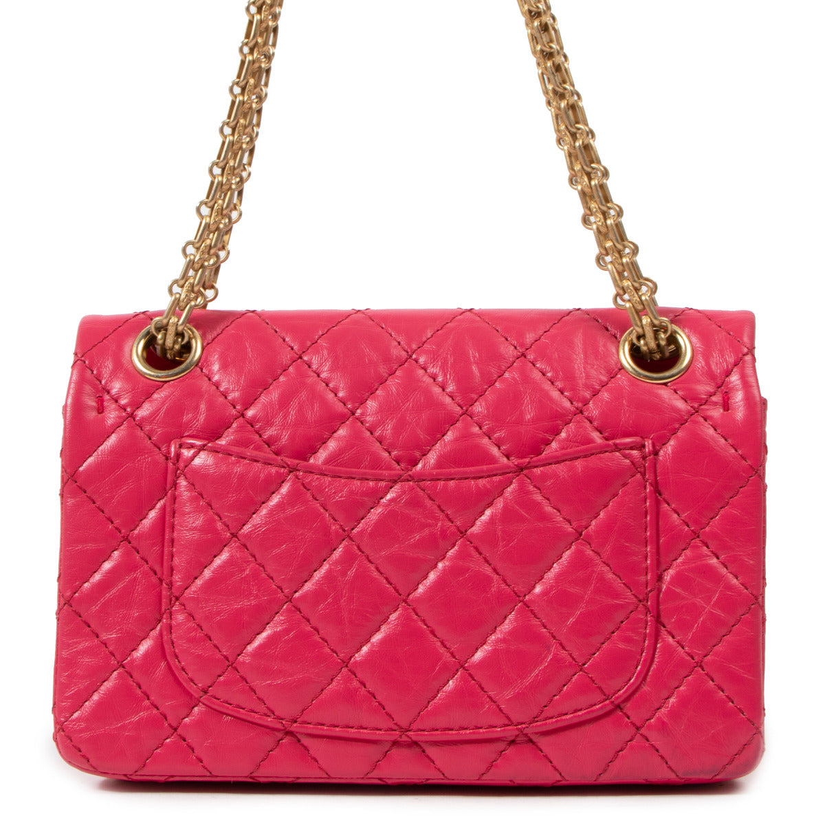 Chanel Mini 2.55 Fuchsia Reissue Flap Bag