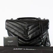 Authentic pre-loved Saint Laurent So Black Medium Loulou Bag on Labellov.com
