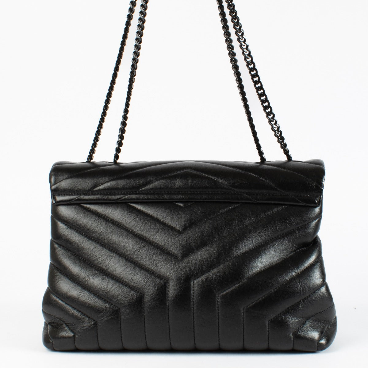 Authentic pre-loved Saint Laurent So Black Medium Loulou Bag on Labellov.com