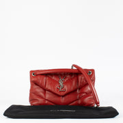 Authentic second hand Saint Laurent Red Small Puffer Bag on Labellov.com