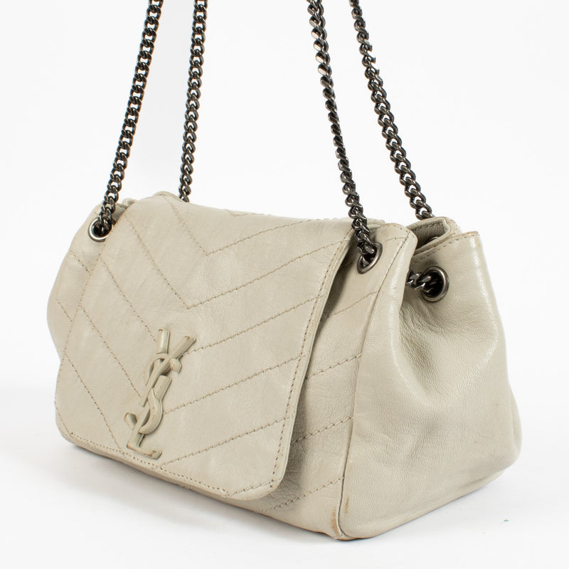 shop 100% authentic second hand Saint Laurent White Small Nolita Bag on Labellov.com