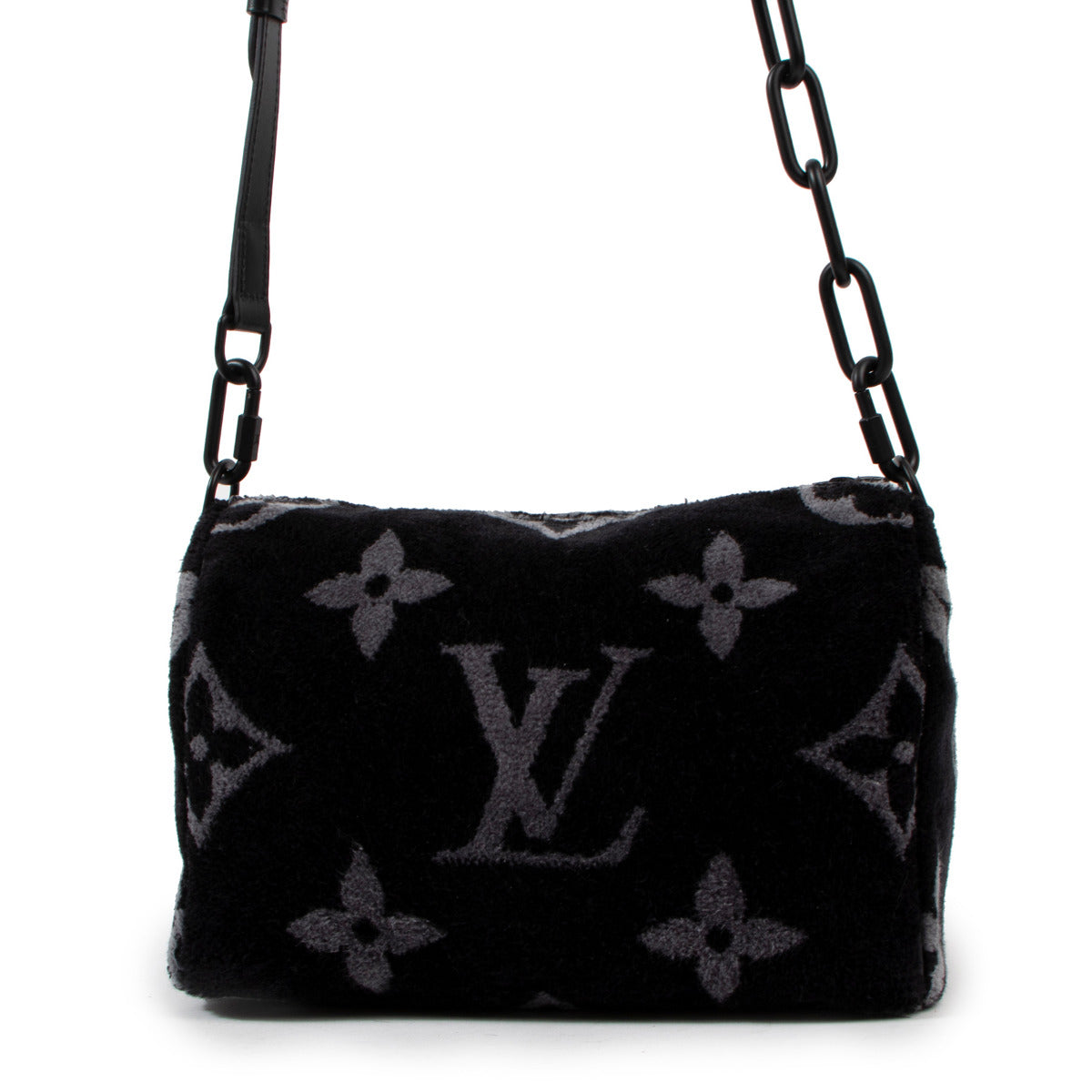 Sac Speedy Louis Vuitton 2020 Monogram Eclipse Tuffetage Multi-Poches
