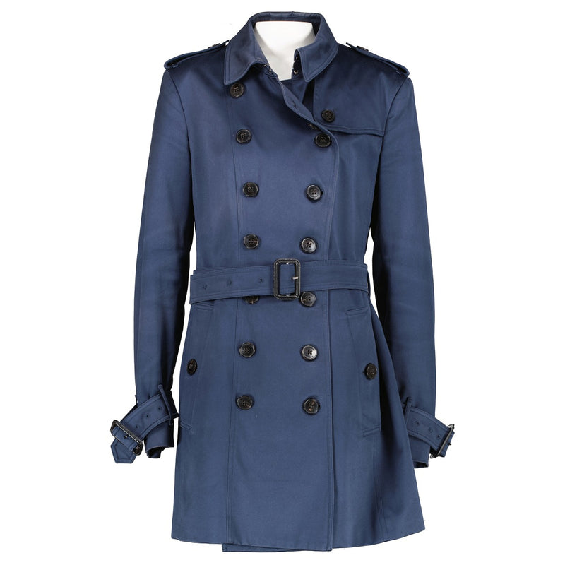 Burberry London Coal Blue Trench Coat