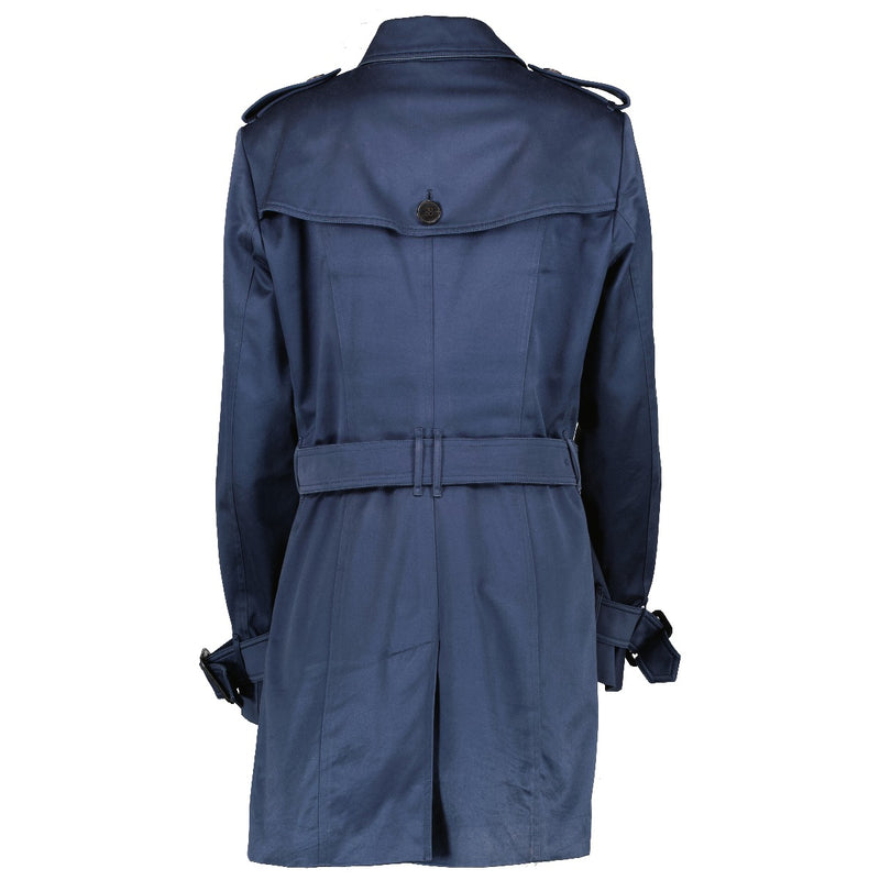 Burberry London Coal Blue Trench Coat