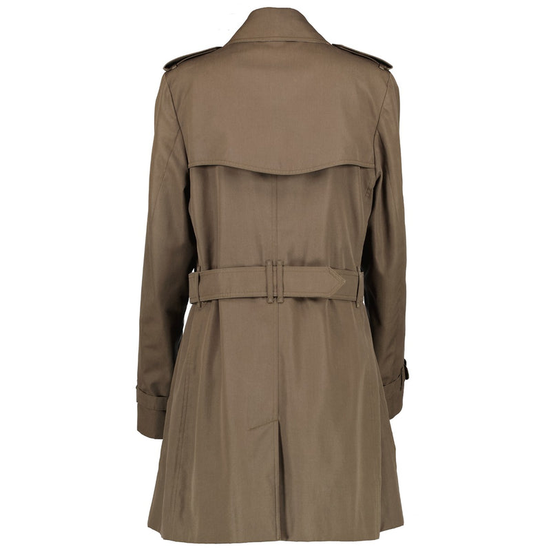 Burberry Mid-length Green Trench Coat