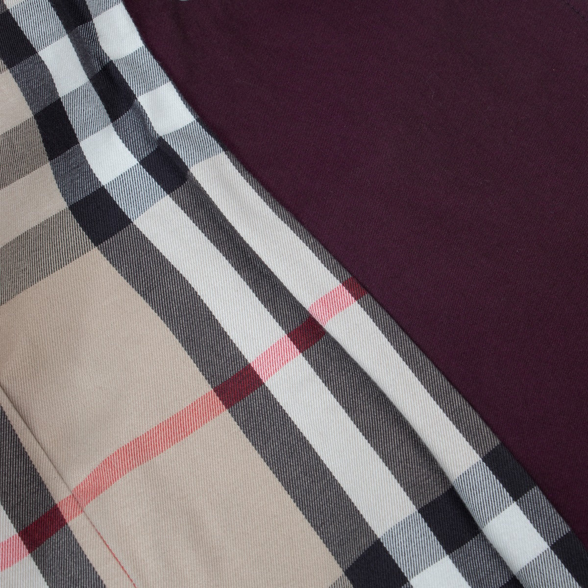 Burberry Mid-length Burgundy Trench Coat - Size FR36