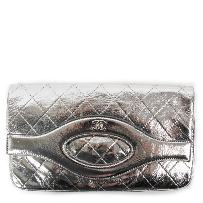 Chanel Silver 31 Small Pouch