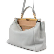 Fendi Ice Blue Large Peekaboo Bag