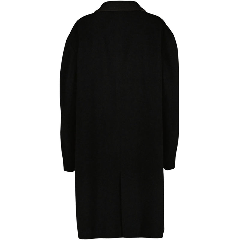 Burberry Grey Wool Car Coat