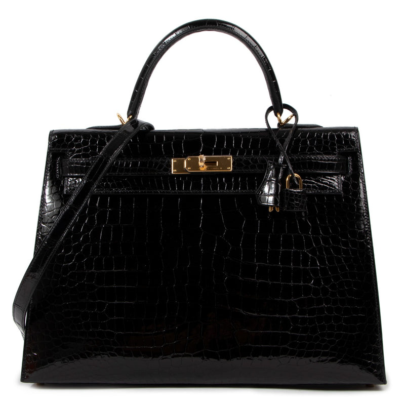achetez seconde main hermes kelly crocodile dans www.labellov.com
