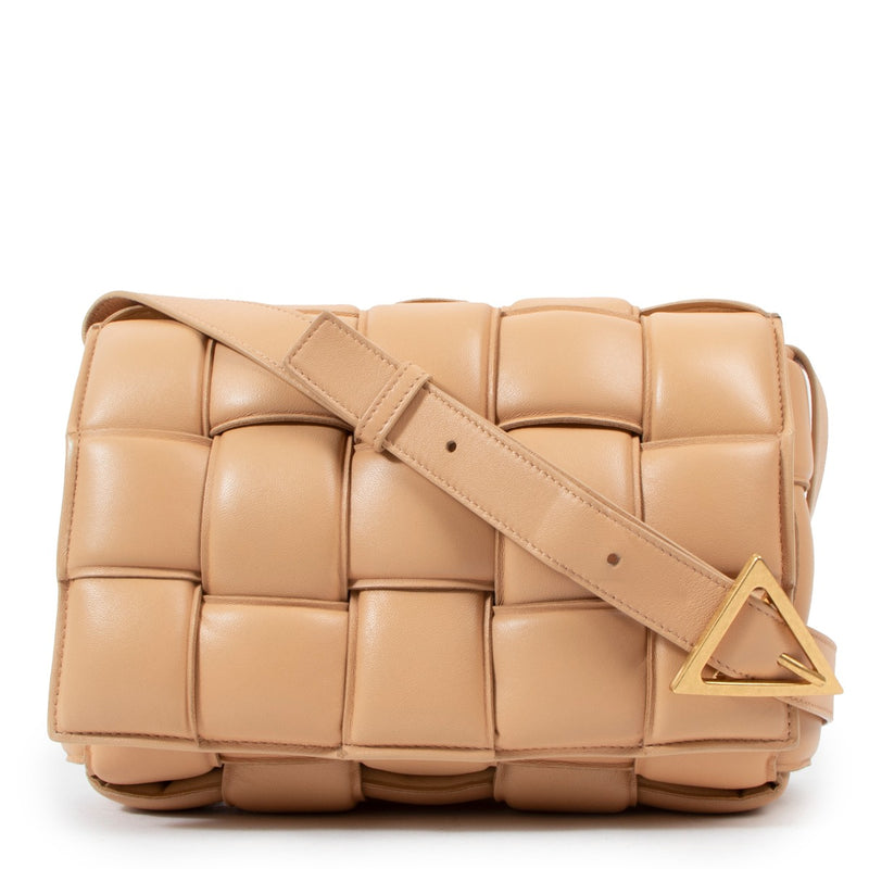 Bottega Veneta Almond Padded Cassette Bag