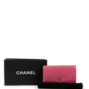 Chanel Pink Camellia Wallet On Chain