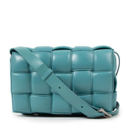 Bottega Veneta Turquoise Padded Cassette Bag