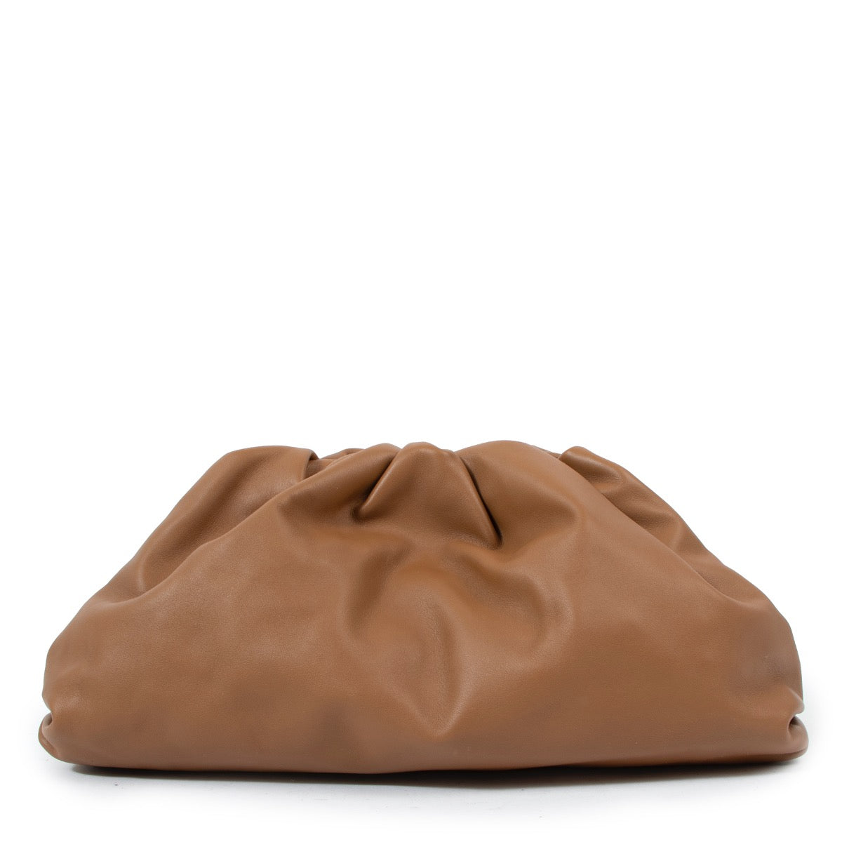 Buy an authentic second hand Bottega Veneta Caramel Teen Pouch in very good condition at Labellov
