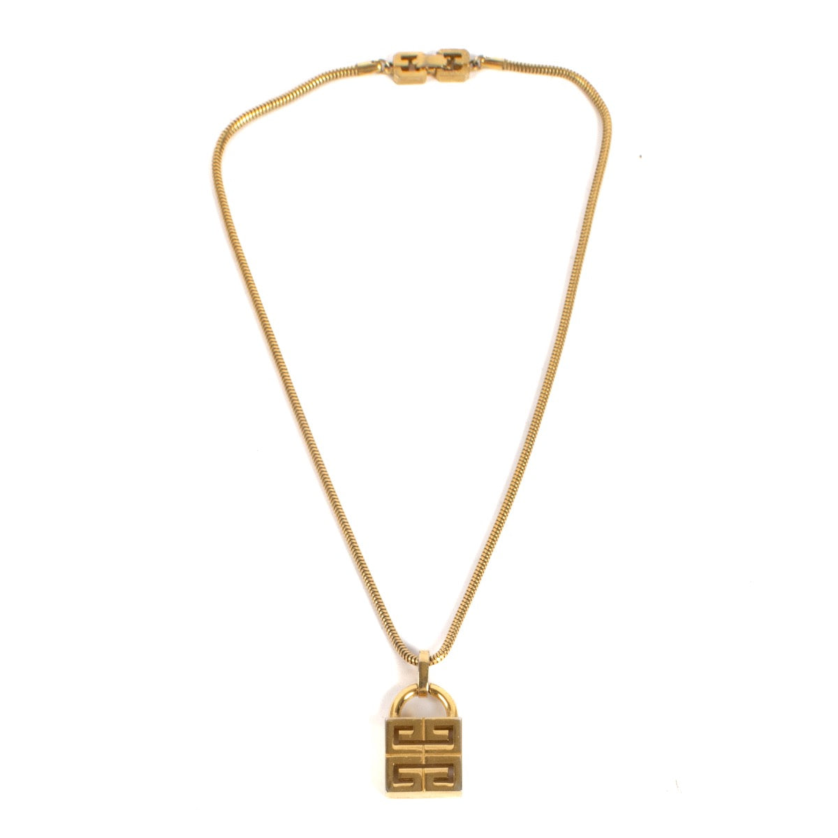 shop 100% authentic second hand Givenchy Vintage Gold 4G Necklace on Labellov.com
