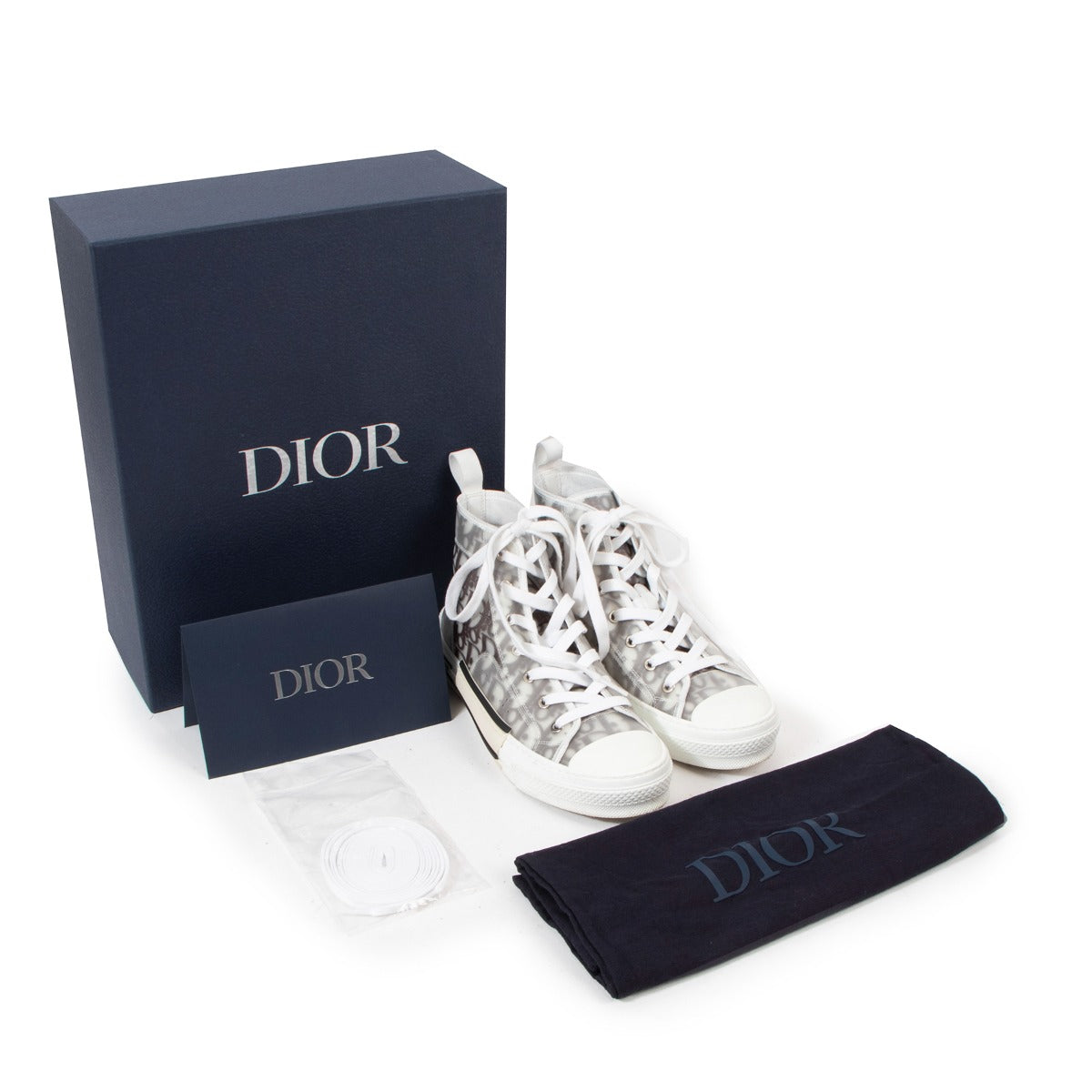 Christian Dior B23 Oblique High-Top Sneakers