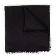 Louis Vuitton Black Monogram Shawl