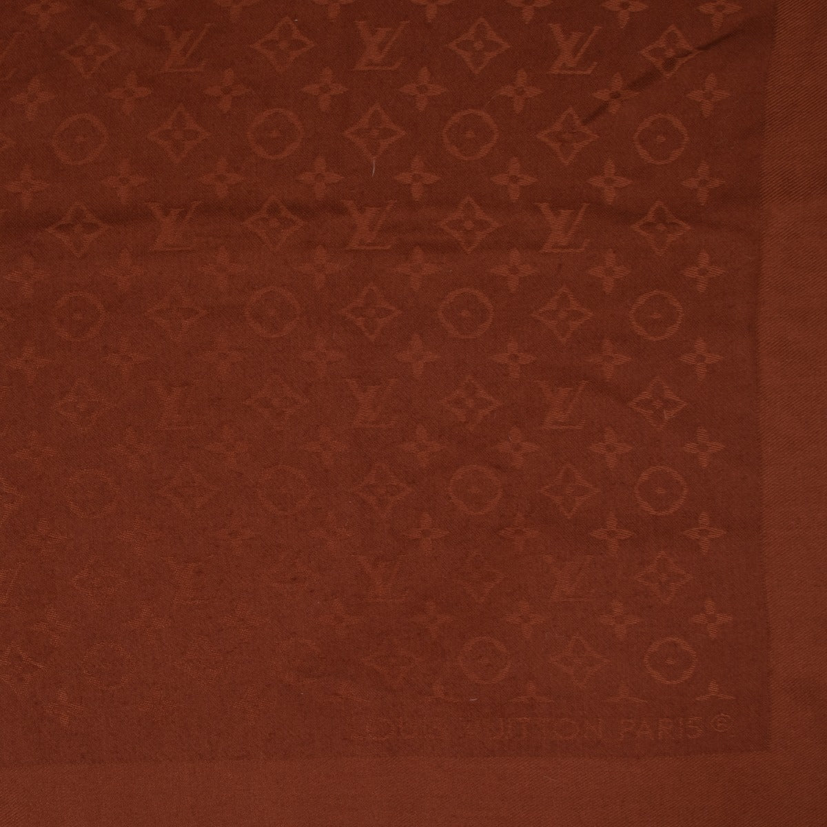 Louis Vuitton Brown Monogram Shawl