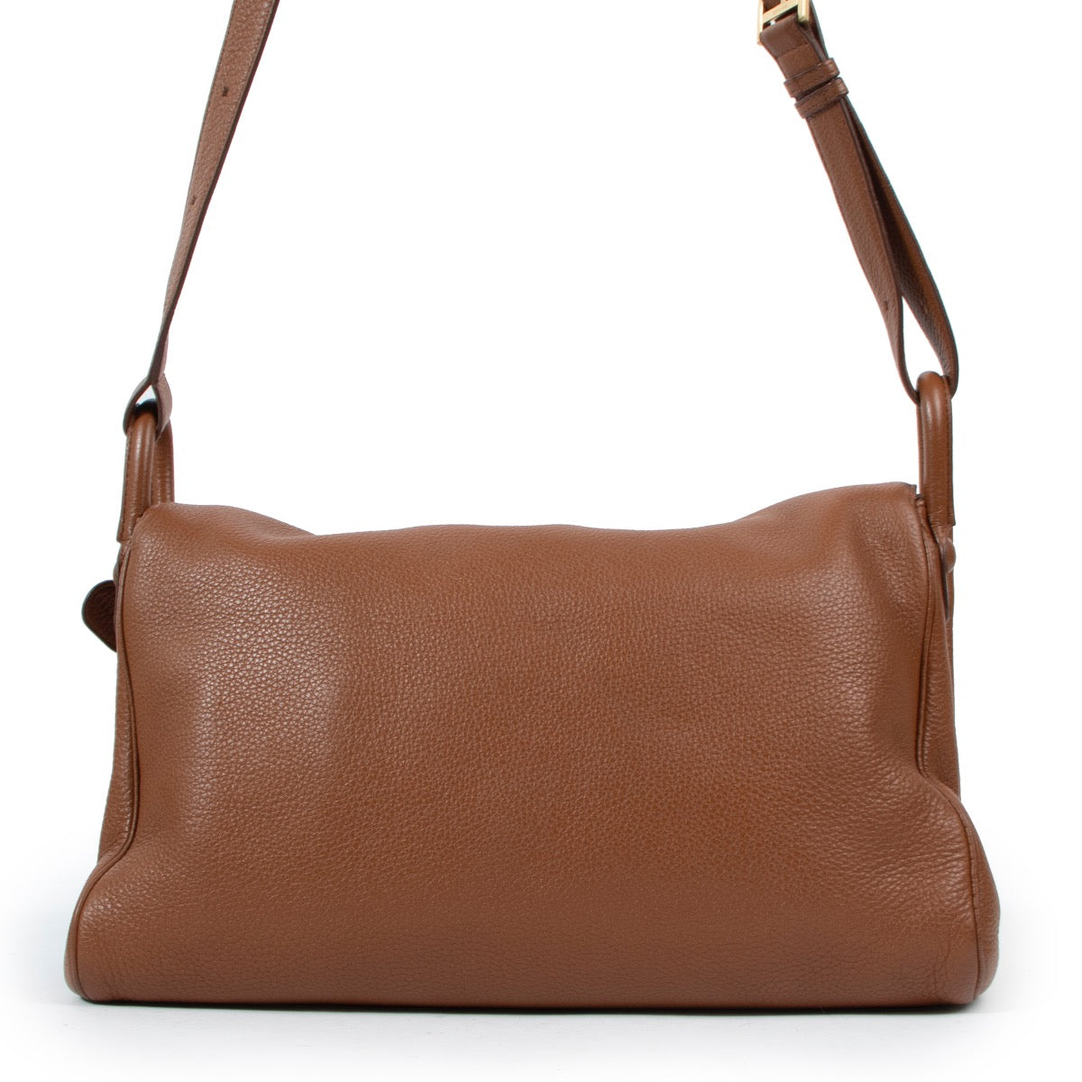 Delvaux Brown Brillant Besace Shoulder Bag