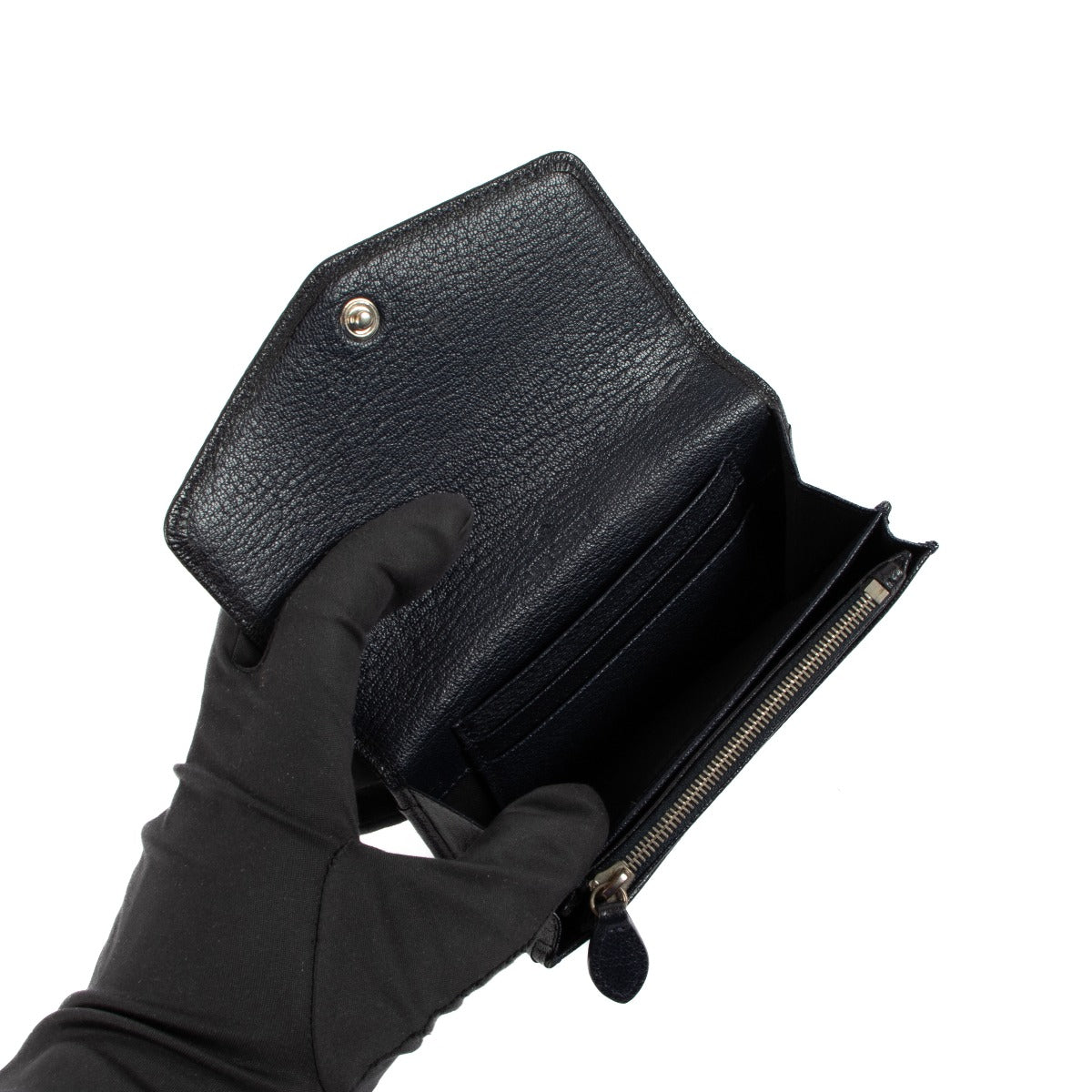 Mulberry Black Leather Card Holder Wallet