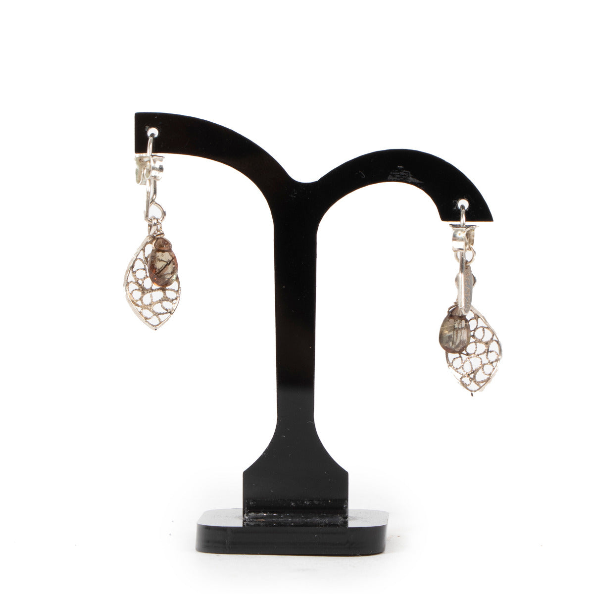 Wouters & Hendrix Silver Leaf Earrings
