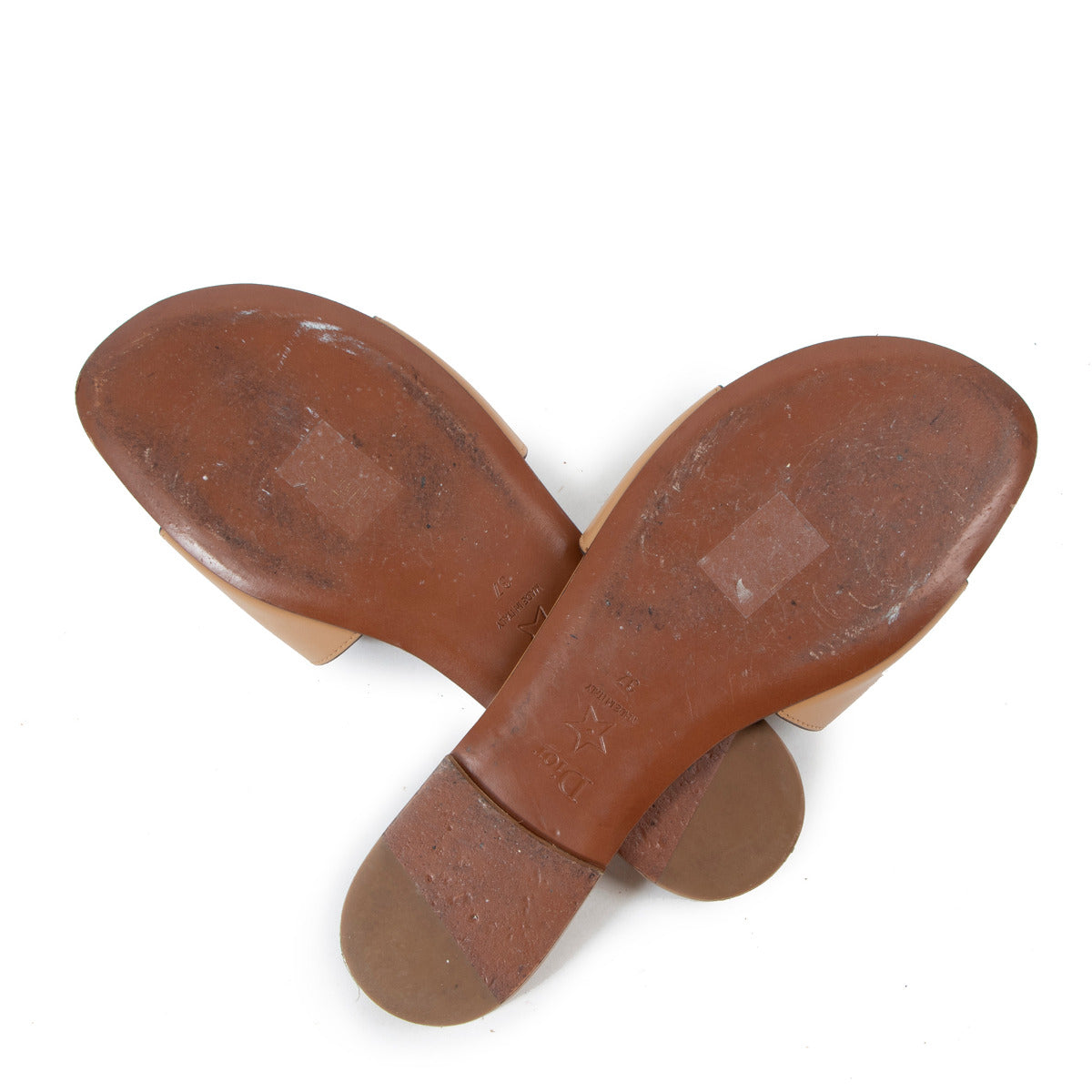 Sandales D-Club Christian Dior Beige Sable - taille 37