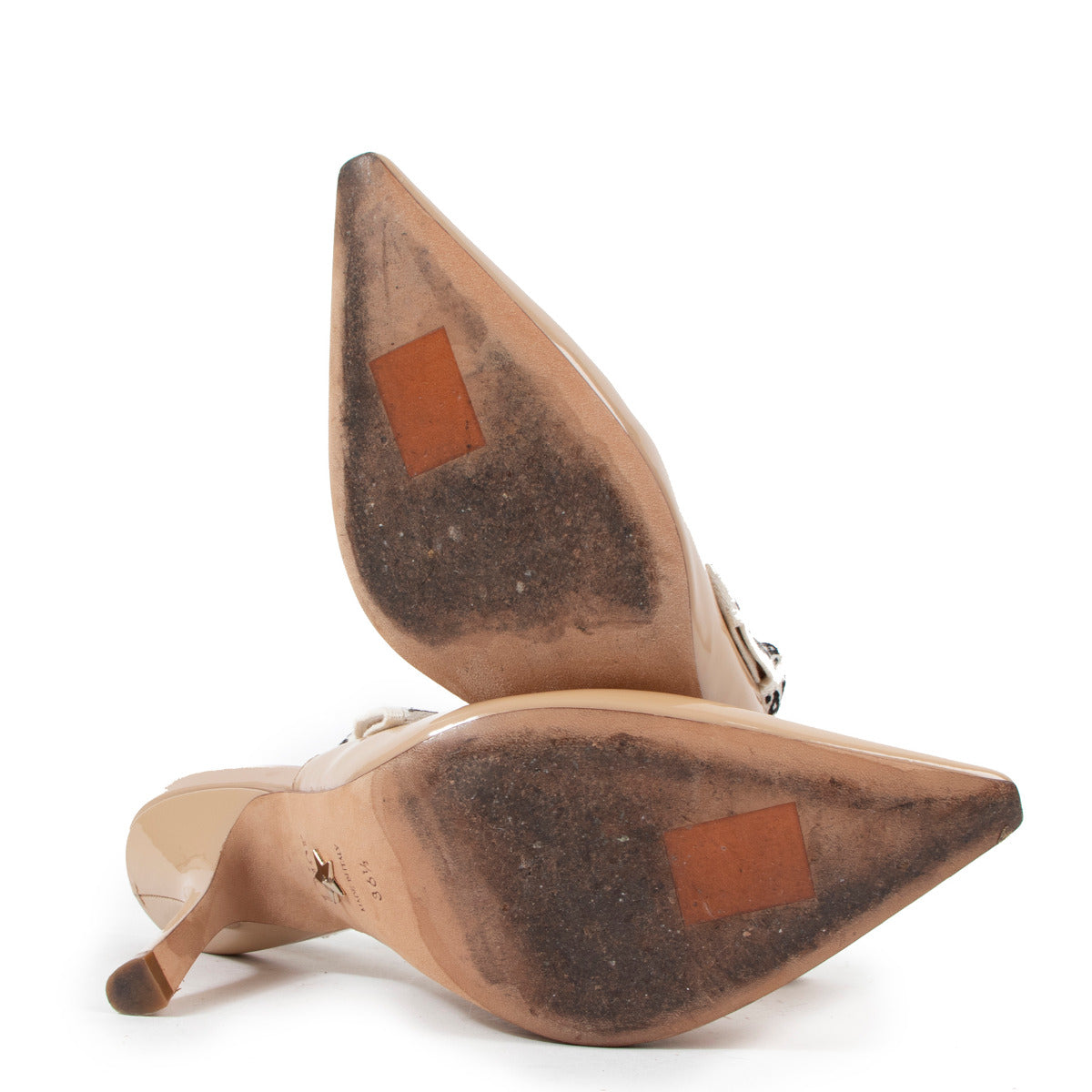 Christian Dior Beige Nude J'Adior Slingback Pumps - maat 36,5