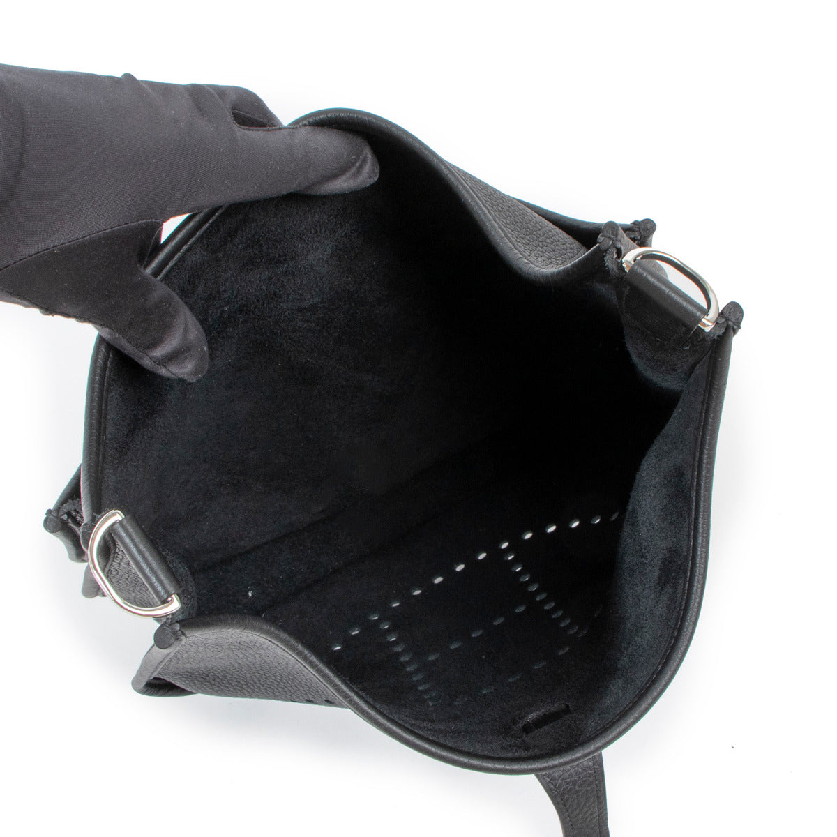 Hermès Evelyne Poche III 29 Taurillon Clemence Black PHW
