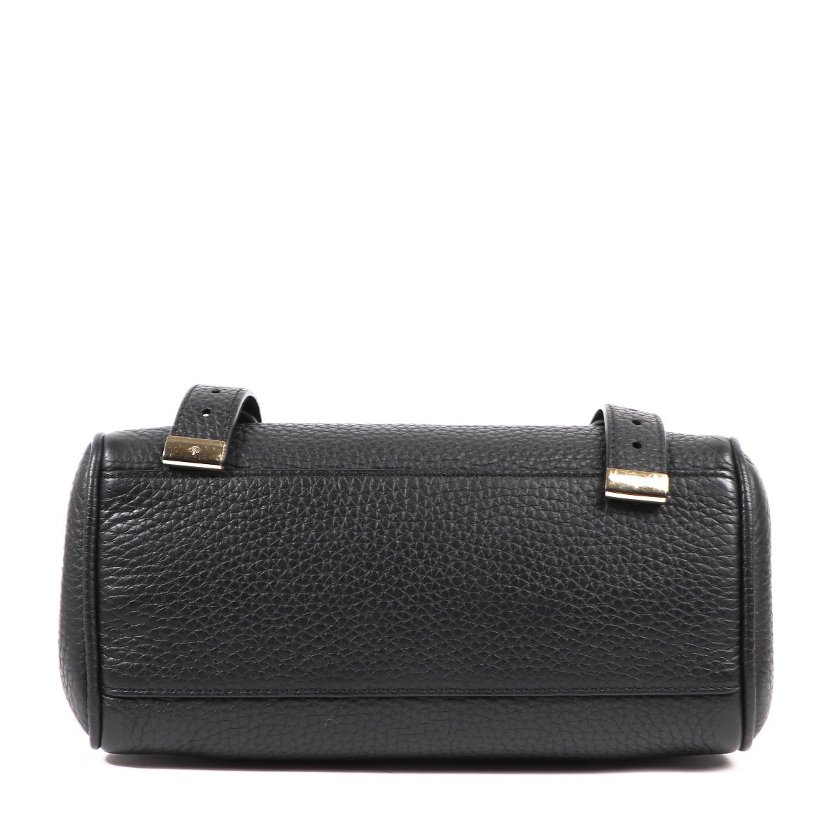 Buy an authentic second-hand Mulberry Black Heavy Grain Mini Alexa Top Handle Bag in very good condition at Labellov in Antwerp.