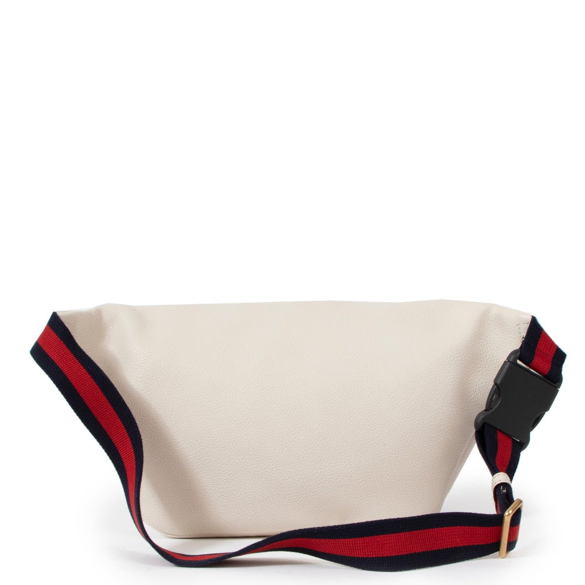 Buy an authentic second hand Gucci White Printed Leather Fanny Pack in very good condition at Labellov.